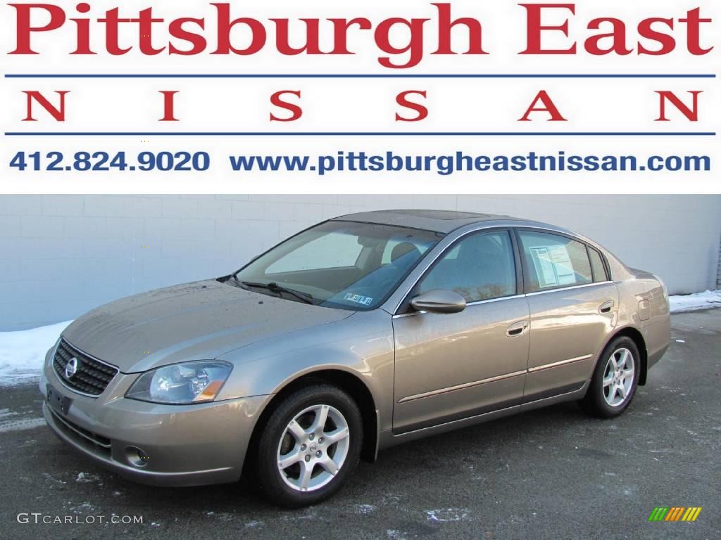 2006 Altima 3.5 SL - Polished Pewter Metallic / Charcoal photo #1