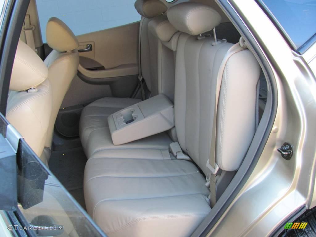 2006 Murano SL AWD - Chardonnay Metallic / Cafe Latte photo #13