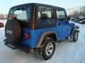 1999 Intense Blue  Pearlcoat Jeep Wrangler SE 4x4  photo #4