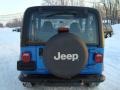 1999 Intense Blue  Pearlcoat Jeep Wrangler SE 4x4  photo #5