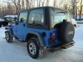 1999 Intense Blue  Pearlcoat Jeep Wrangler SE 4x4  photo #6