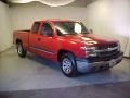2005 Victory Red Chevrolet Silverado 1500 Extended Cab  photo #1