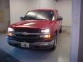 2005 Victory Red Chevrolet Silverado 1500 Extended Cab  photo #3