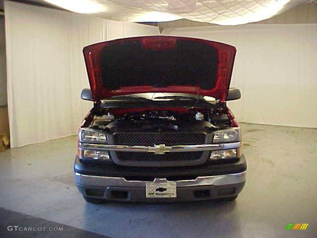2005 Silverado 1500 Extended Cab - Victory Red / Dark Charcoal photo #4