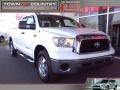 2007 Super White Toyota Tundra SR5 Double Cab  photo #1