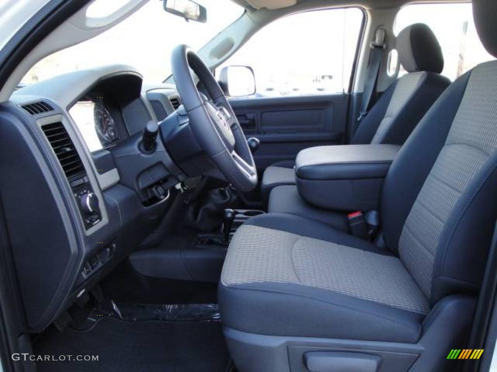 2010 Ram 3500 ST Crew Cab 4x4 Dually - Bright White / Dark Slate/Medium Graystone photo #15