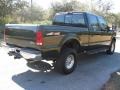 1999 Dark Hunter Green Metallic Ford F250 Super Duty XLT Crew Cab 4x4  photo #12