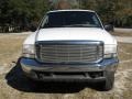 1999 Oxford White Ford F250 Super Duty Lariat Extended Cab 4x4  photo #1