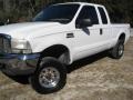 Oxford White - F250 Super Duty Lariat Extended Cab 4x4 Photo No. 4