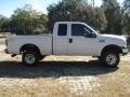 Oxford White - F250 Super Duty Lariat Extended Cab 4x4 Photo No. 8