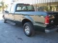 2003 Dark Highland Green Metallic Ford F350 Super Duty XLT Crew Cab  photo #9