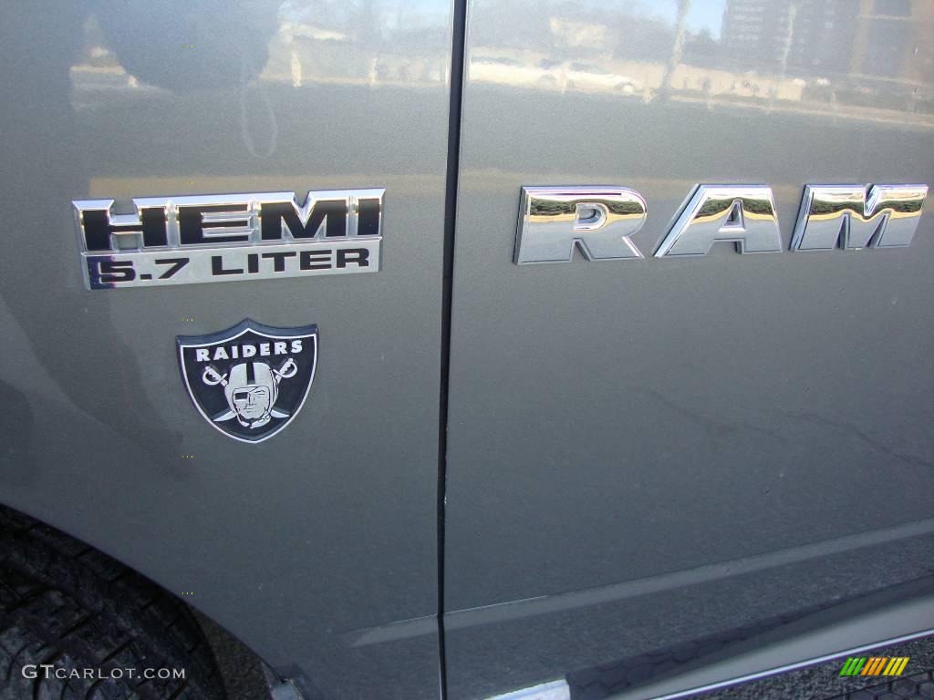 2009 Ram 1500 SLT Quad Cab 4x4 - Mineral Gray Metallic / Dark Slate/Medium Graystone photo #7