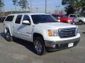 2008 Polar White GMC Sierra 1500 SLT Crew Cab 4x4  photo #3