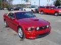 2008 Dark Candy Apple Red Ford Mustang GT/CS California Special Convertible  photo #3
