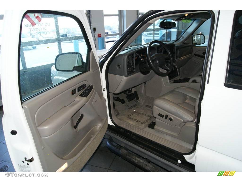 2004 Suburban 1500 Z71 4x4 - Summit White / Tan/Neutral photo #36
