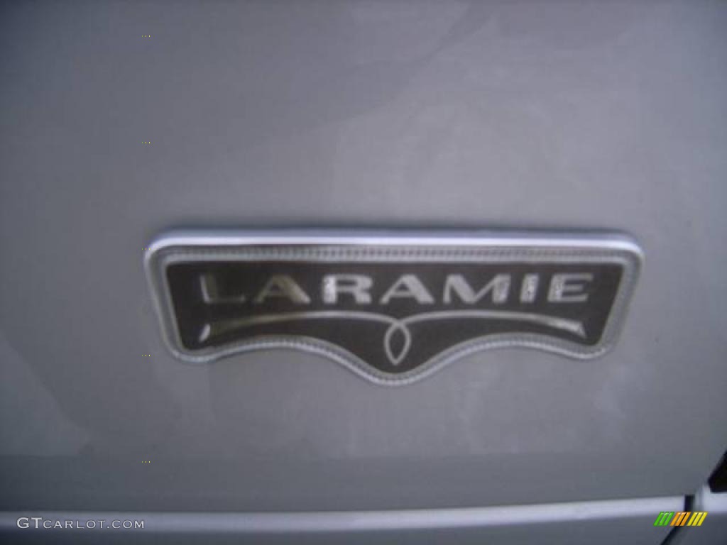 2007 Ram 1500 Laramie Quad Cab - Bright Silver Metallic / Medium Slate Gray photo #10