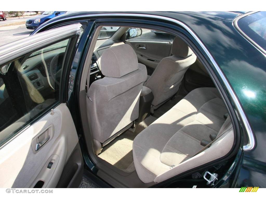 1999 Accord LX Sedan - Dark Emerald Pearl / Tan photo #11