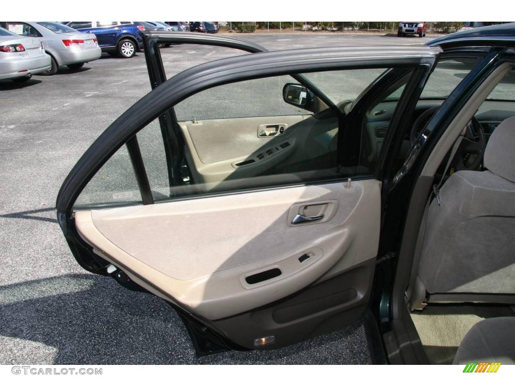 1999 Accord LX Sedan - Dark Emerald Pearl / Tan photo #12