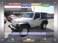 2008 Bright Silver Metallic Jeep Wrangler X 4x4  photo #1