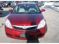 2008 Red Jewel Saturn Aura XE  photo #2