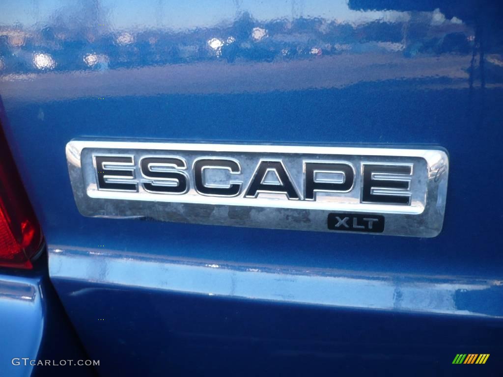 2008 Escape XLT V6 4WD - Vista Blue Metallic / Stone photo #12