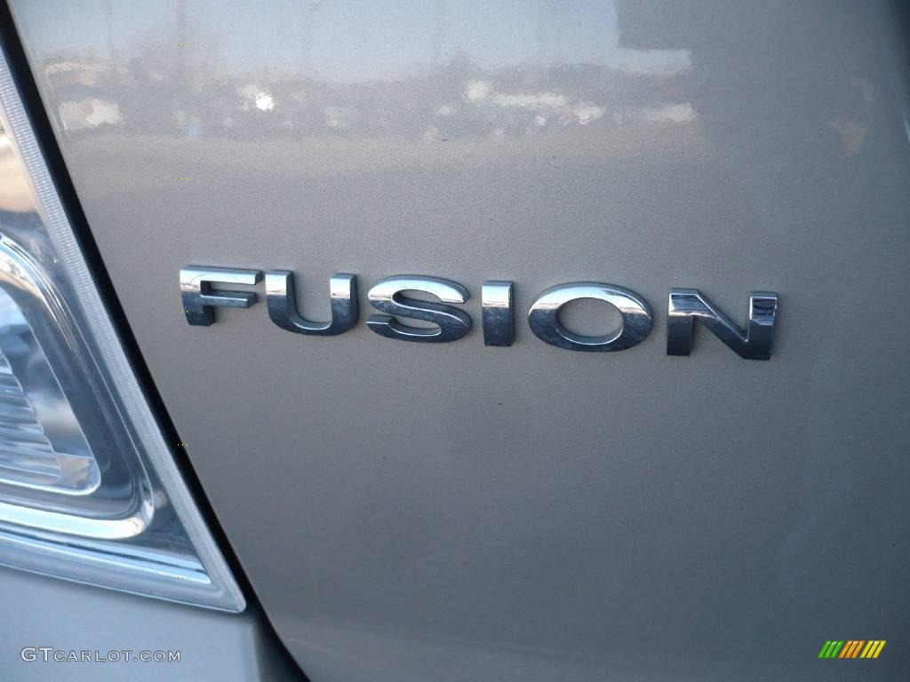 2008 Fusion SEL V6 - Dune Pearl Metallic / Camel photo #12