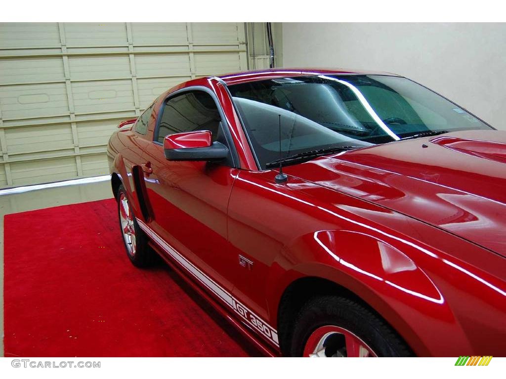 2007 Mustang GT Premium Coupe - Torch Red / Dark Charcoal photo #14
