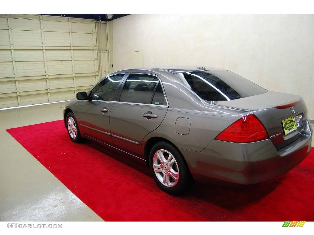 2007 Accord EX-L Sedan - Carbon Bronze Pearl / Ivory photo #4