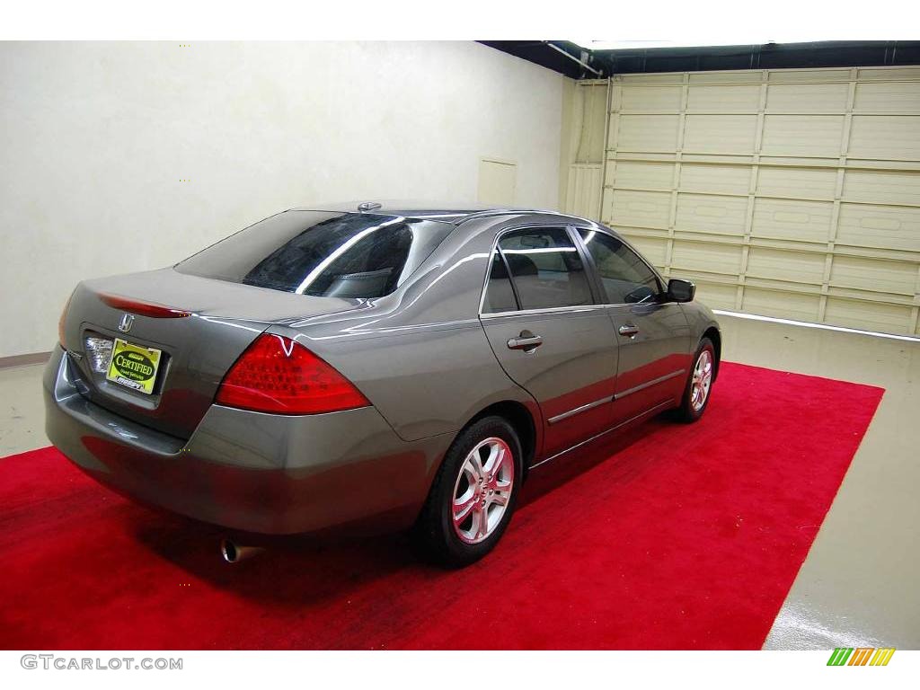 2007 Accord EX-L Sedan - Carbon Bronze Pearl / Ivory photo #6