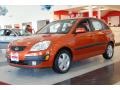 Sunset Orange - Rio Rio5 SX Hatchback Photo No. 2