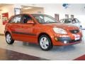 Sunset Orange - Rio Rio5 SX Hatchback Photo No. 9