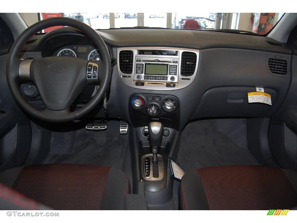 2009 Rio Rio5 SX Hatchback - Sapphire Blue / Gray photo #12