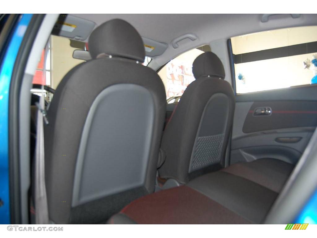 2009 Rio Rio5 SX Hatchback - Sapphire Blue / Gray photo #17