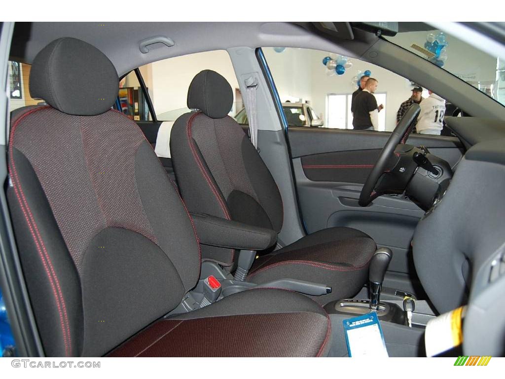 2009 Rio Rio5 SX Hatchback - Sapphire Blue / Gray photo #21