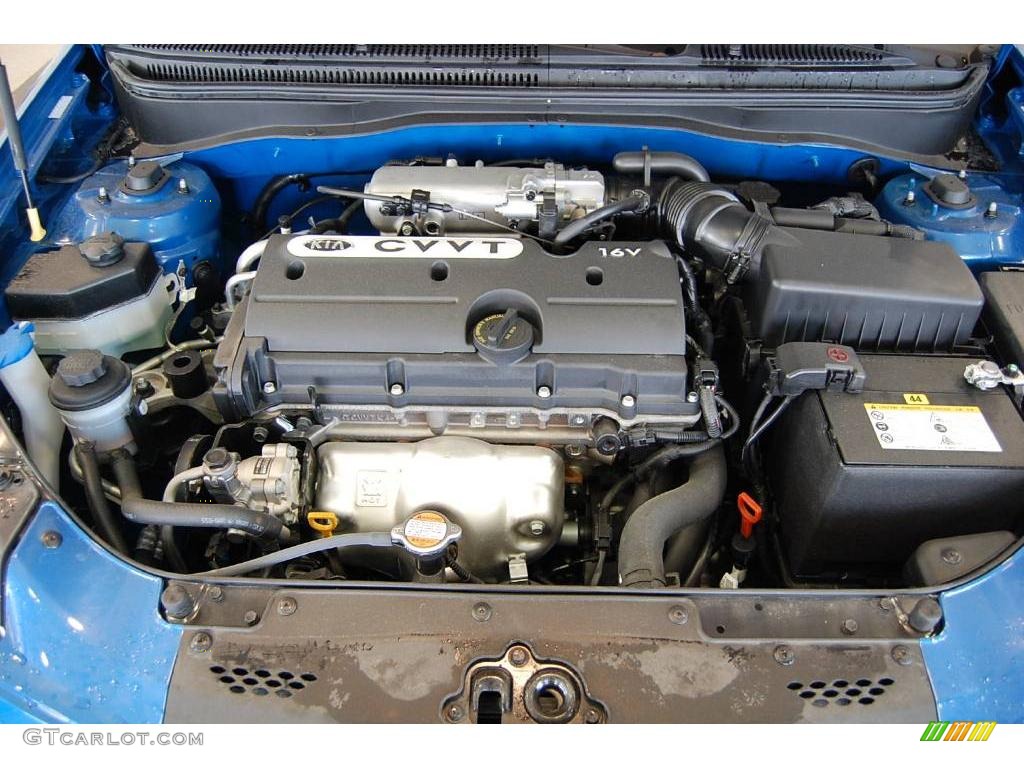 2009 Rio Rio5 SX Hatchback - Sapphire Blue / Gray photo #22