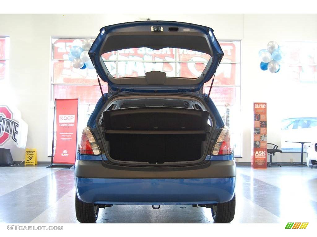 2009 Rio Rio5 SX Hatchback - Sapphire Blue / Gray photo #37