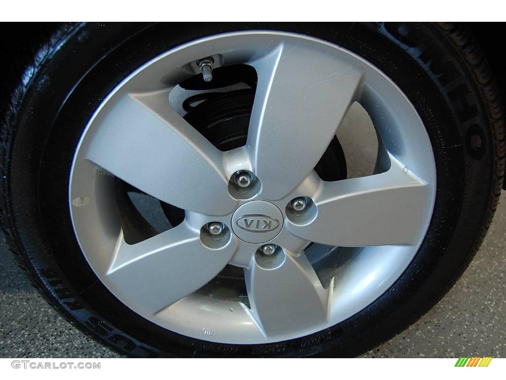 2009 Rio Rio5 SX Hatchback - Sapphire Blue / Gray photo #38
