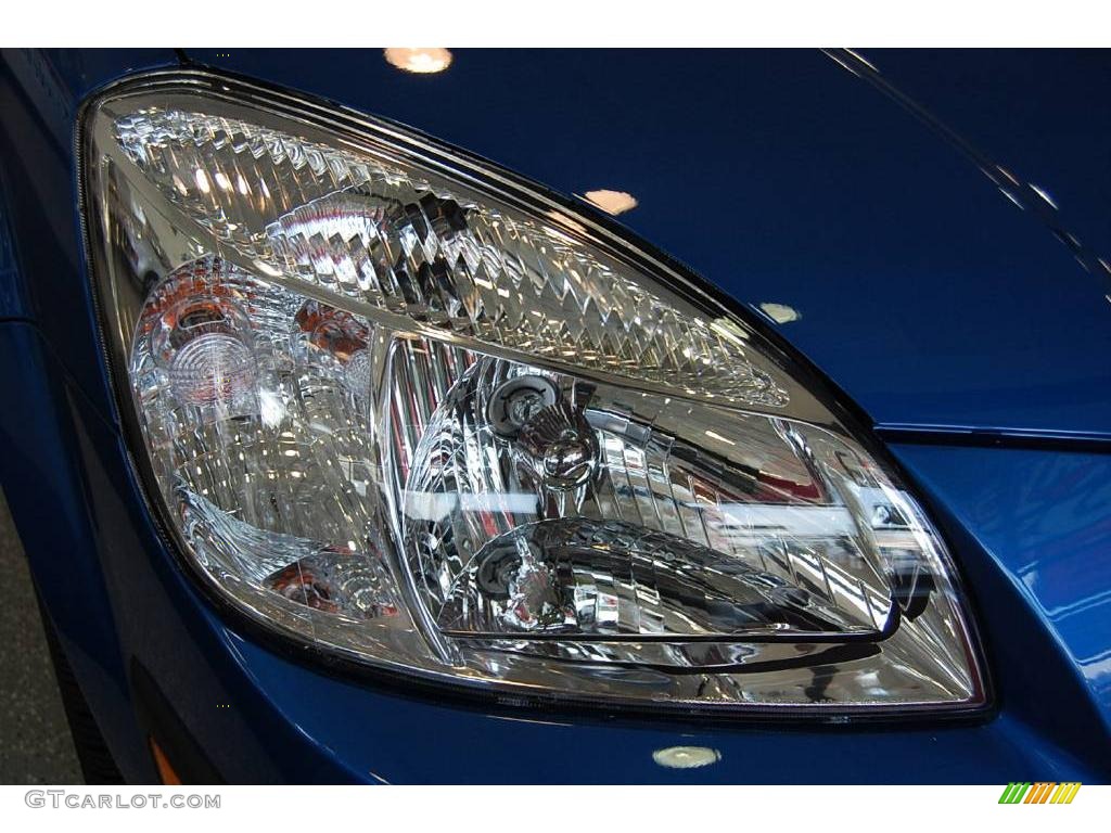 2009 Rio Rio5 SX Hatchback - Sapphire Blue / Gray photo #40