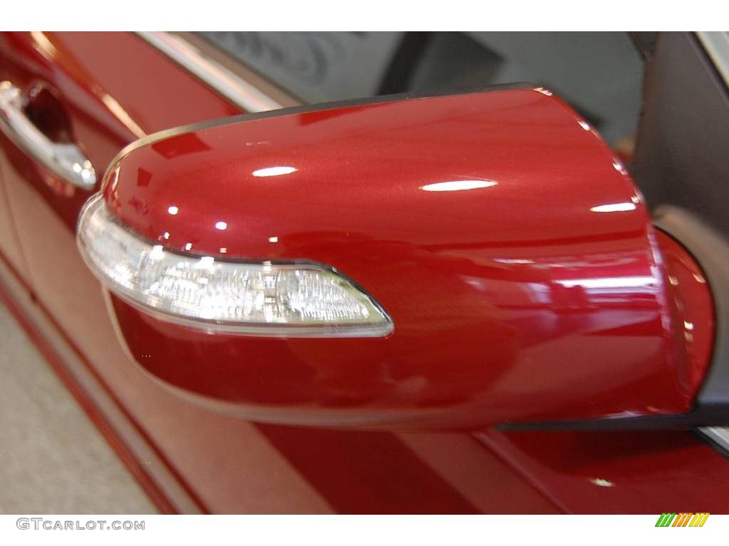 2009 Optima SX - Ruby Red / Black photo #49