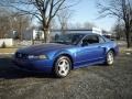 2004 Sonic Blue Metallic Ford Mustang V6 Coupe  photo #1