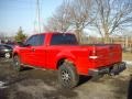 2008 Bright Red Ford F150 XLT SuperCab 4x4  photo #4