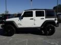 2010 Stone White Jeep Wrangler Unlimited Sport 4x4  photo #5