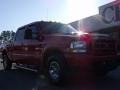 2004 Red Ford F250 Super Duty XLT Crew Cab  photo #2