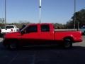 2004 Red Ford F250 Super Duty XLT Crew Cab  photo #6