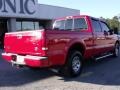 2004 Red Ford F250 Super Duty XLT Crew Cab  photo #9