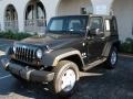 2009 Black Jeep Wrangler X 4x4  photo #1