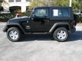 2009 Black Jeep Wrangler X 4x4  photo #3