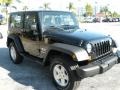 2009 Black Jeep Wrangler X 4x4  photo #6