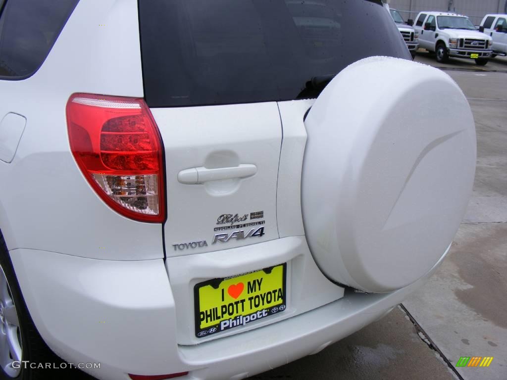 2007 RAV4 Limited - Blizzard White Pearl / Taupe photo #22