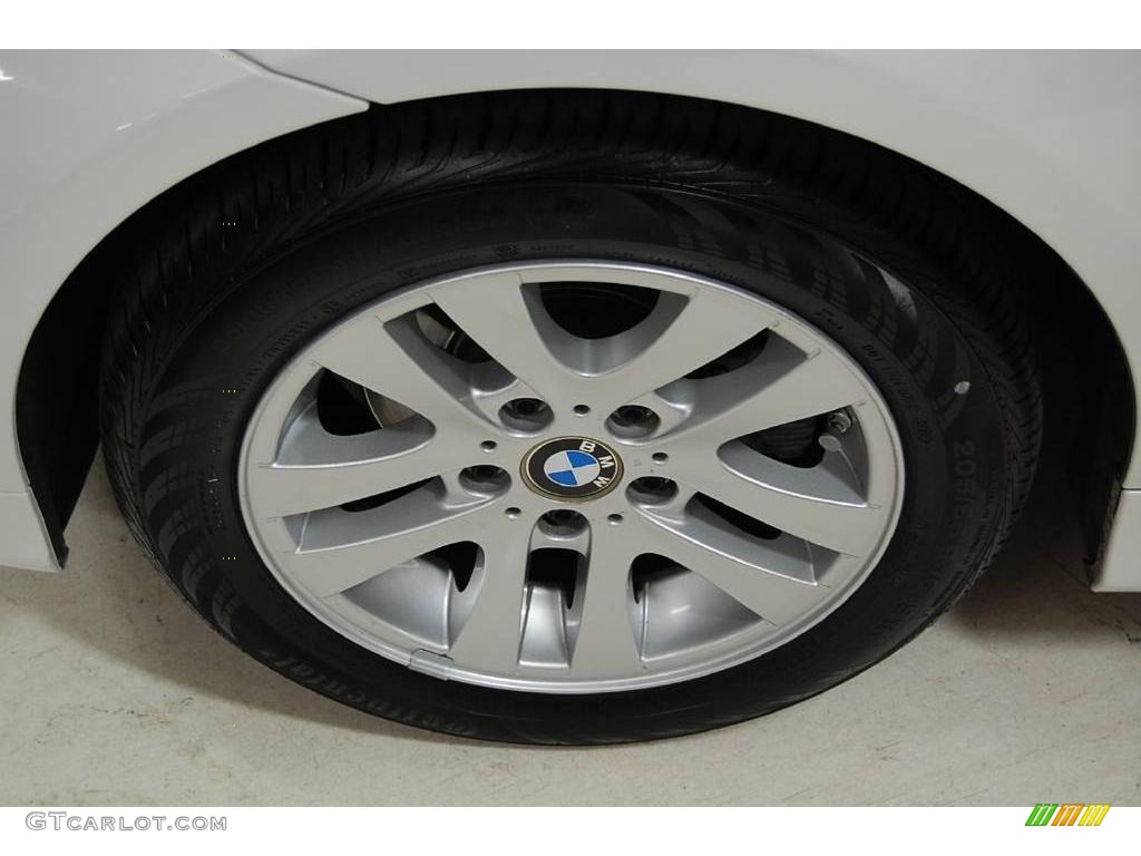 2007 3 Series 328i Wagon - Alpine White / Beige photo #14